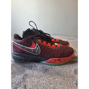 Nike Lebron XX 20 SE GS Night‎ Maroon Sneakers Shoes 7Y PINK DIAMOND FB8974-600